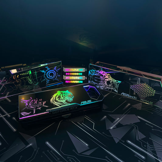 RGB GPU Backplates