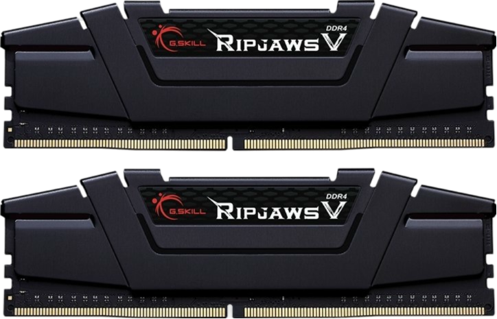 G.Skill RipJaws V schwarz DIMM Kit 32GB, DDR4-3600, CL16-19-19-39