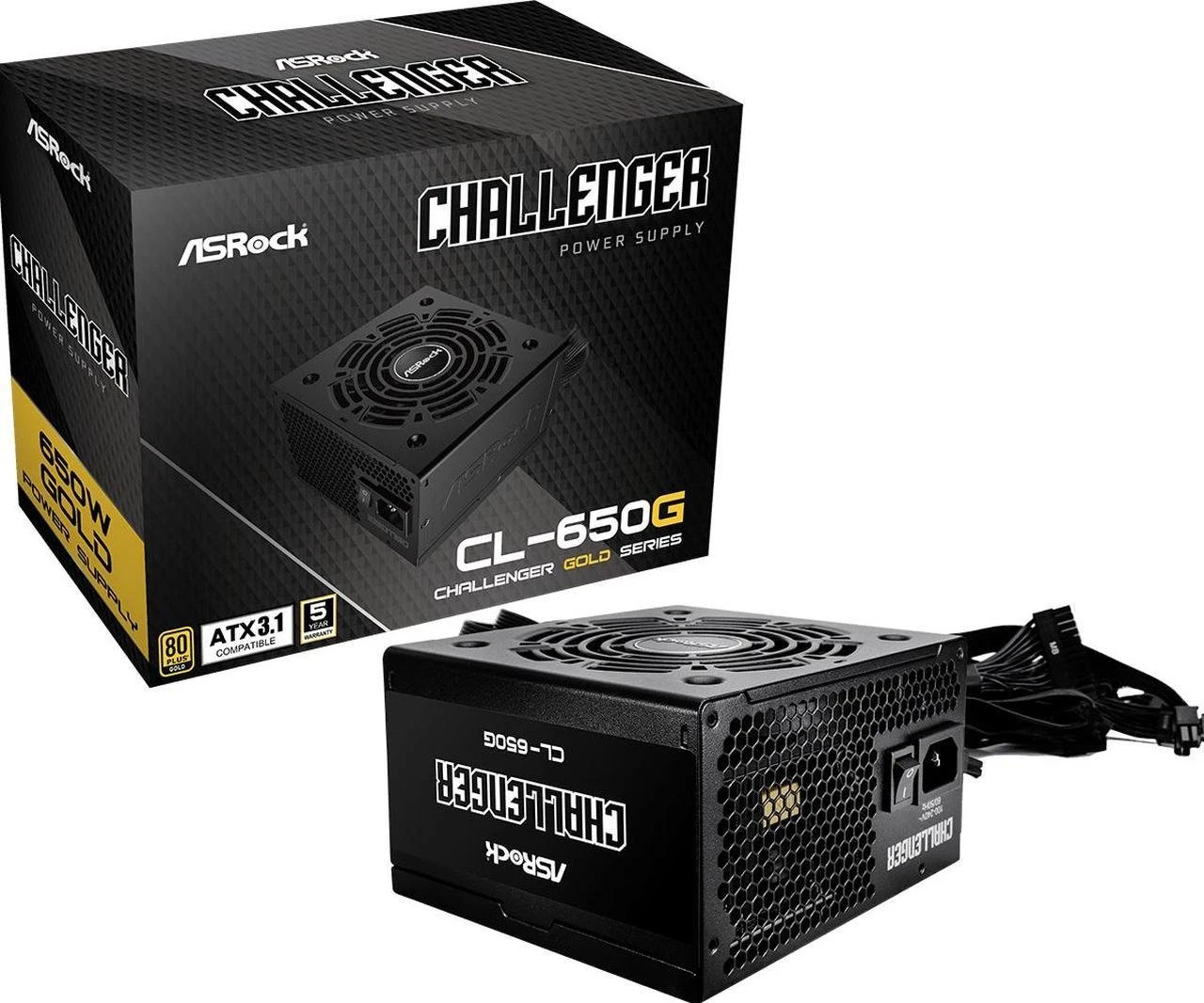 ASRock Challenger Gold CL-650G 650W, ATX 3.1