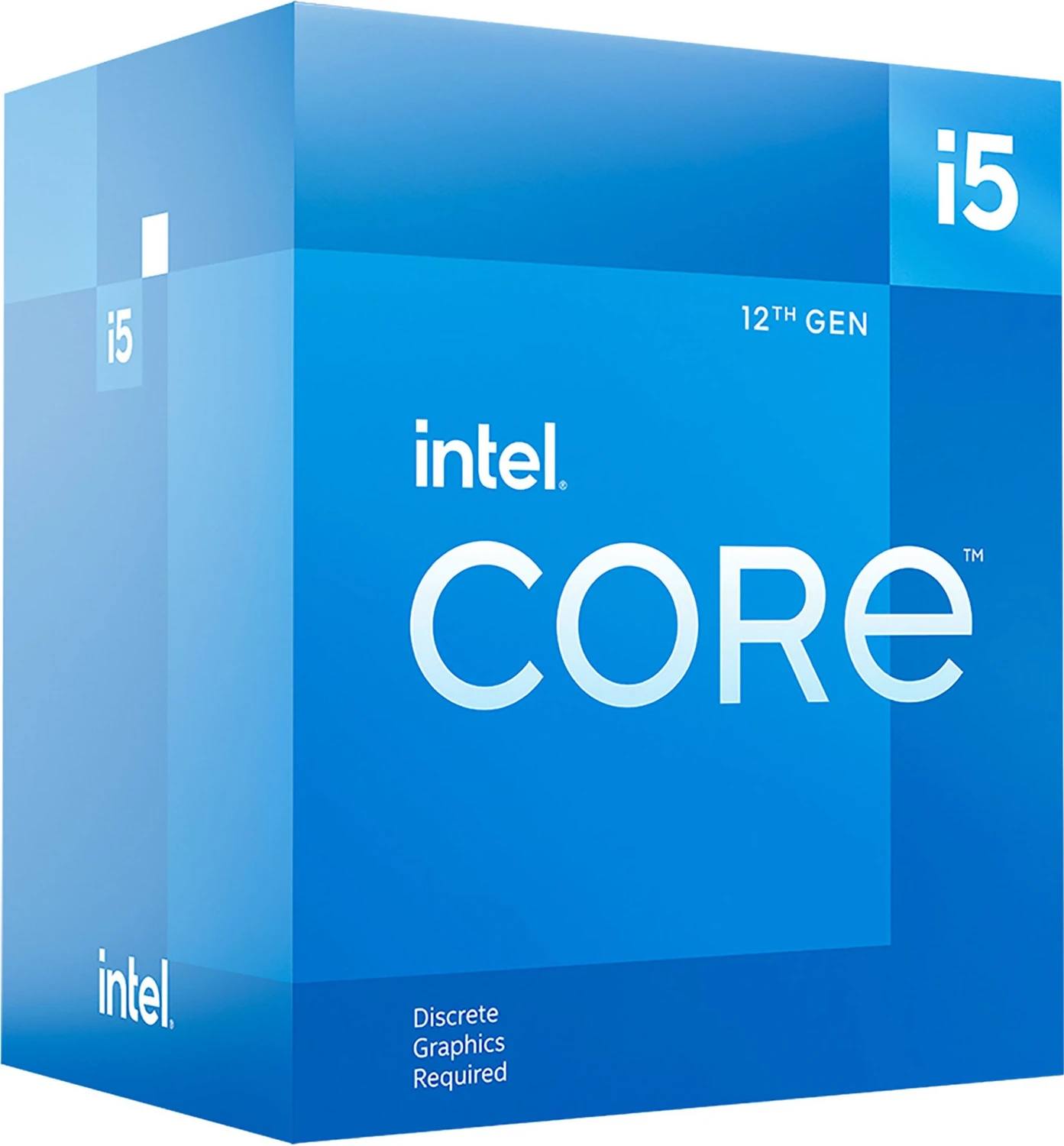 Intel Core i5-12400F, 6C/12T, 2.50-4.40GHz