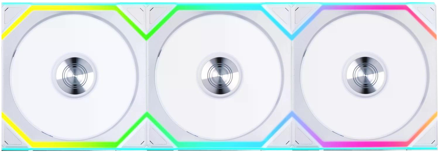 Lian Li Uni Fan SL Wireless 120 ARGB Blade, weiß, 120mm, 3er-Pack