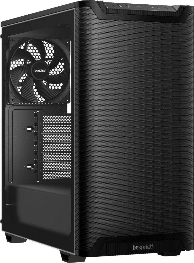 be quiet! Pure Base 501 Airflow Window Black, Glasfenster be quiet! Pure Base 501 Airflow Window Black, Glasfenster