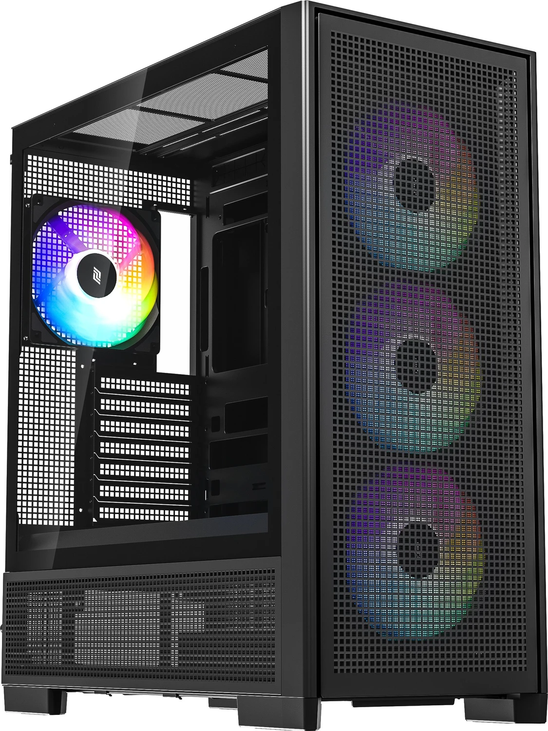 Silentware Air 2000 A-RGB Black, Glasfenster