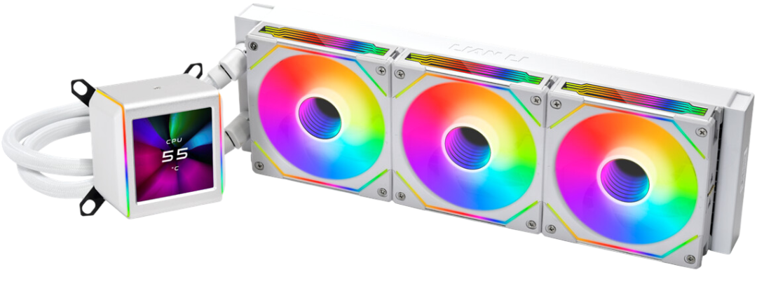 Lian Li Galahad II LCD SL-INF 360, weiß