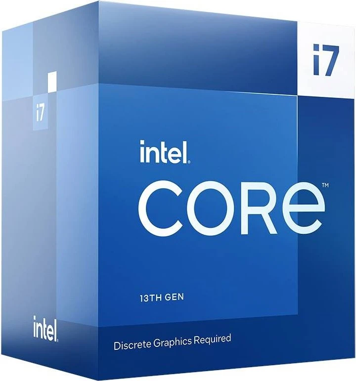 Intel Core i7-13700F, 8C+8c/24T, 2.10-5.20GHz