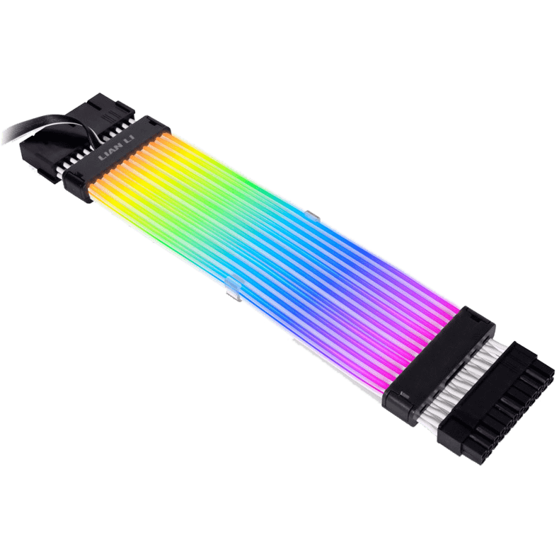 Lian Li Strimer Plus V2, 24-Pin ATX Verlängerungskabel, RGB